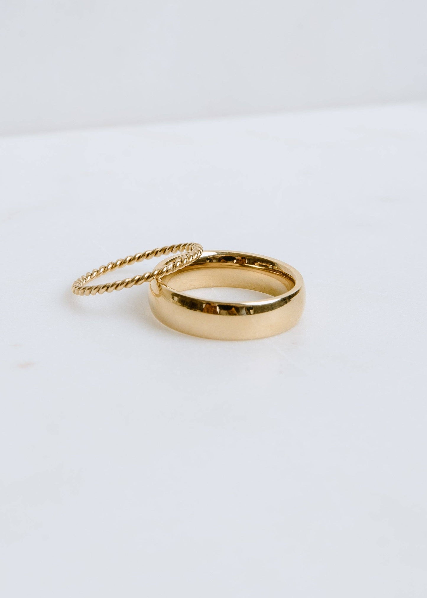 Gold Twist Ring