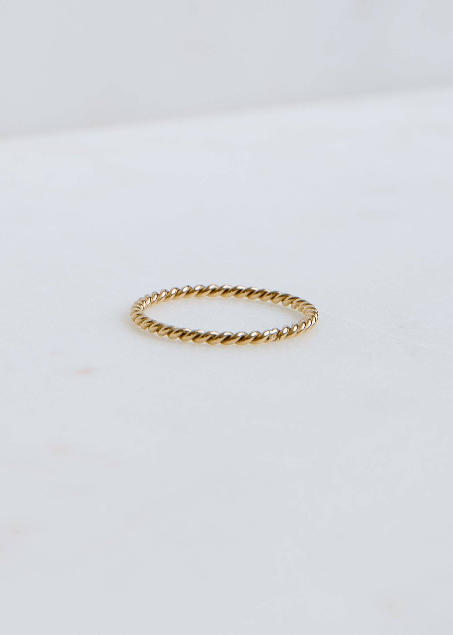 Gold Twist Ring