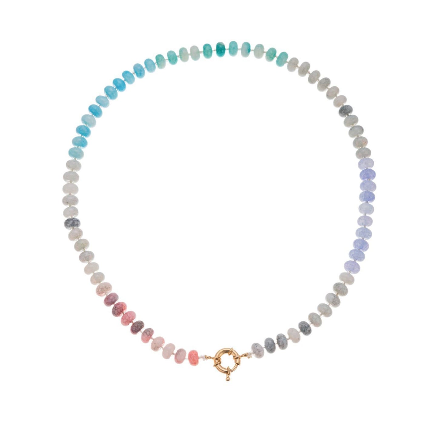 Stone Mixed Beaded Necklace