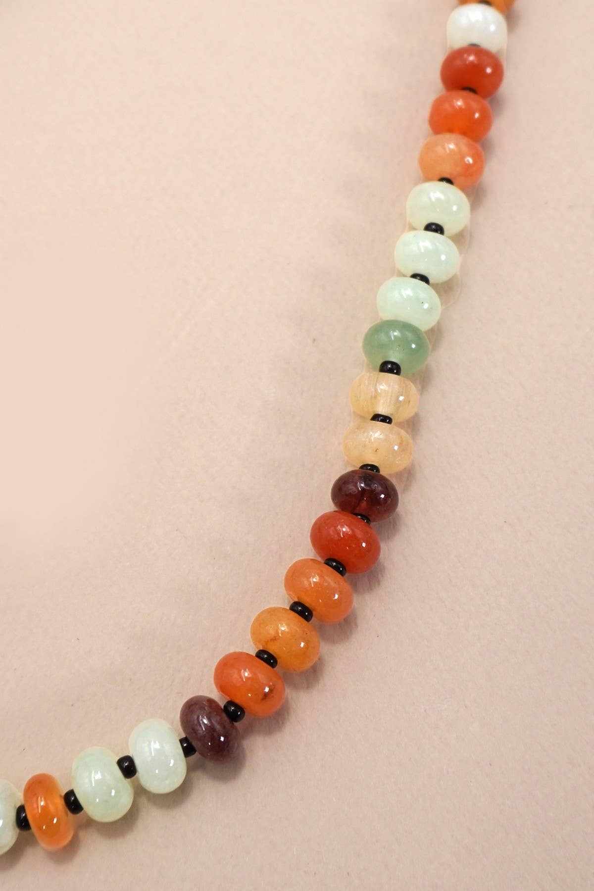 Mixed Glass Bead Necklace